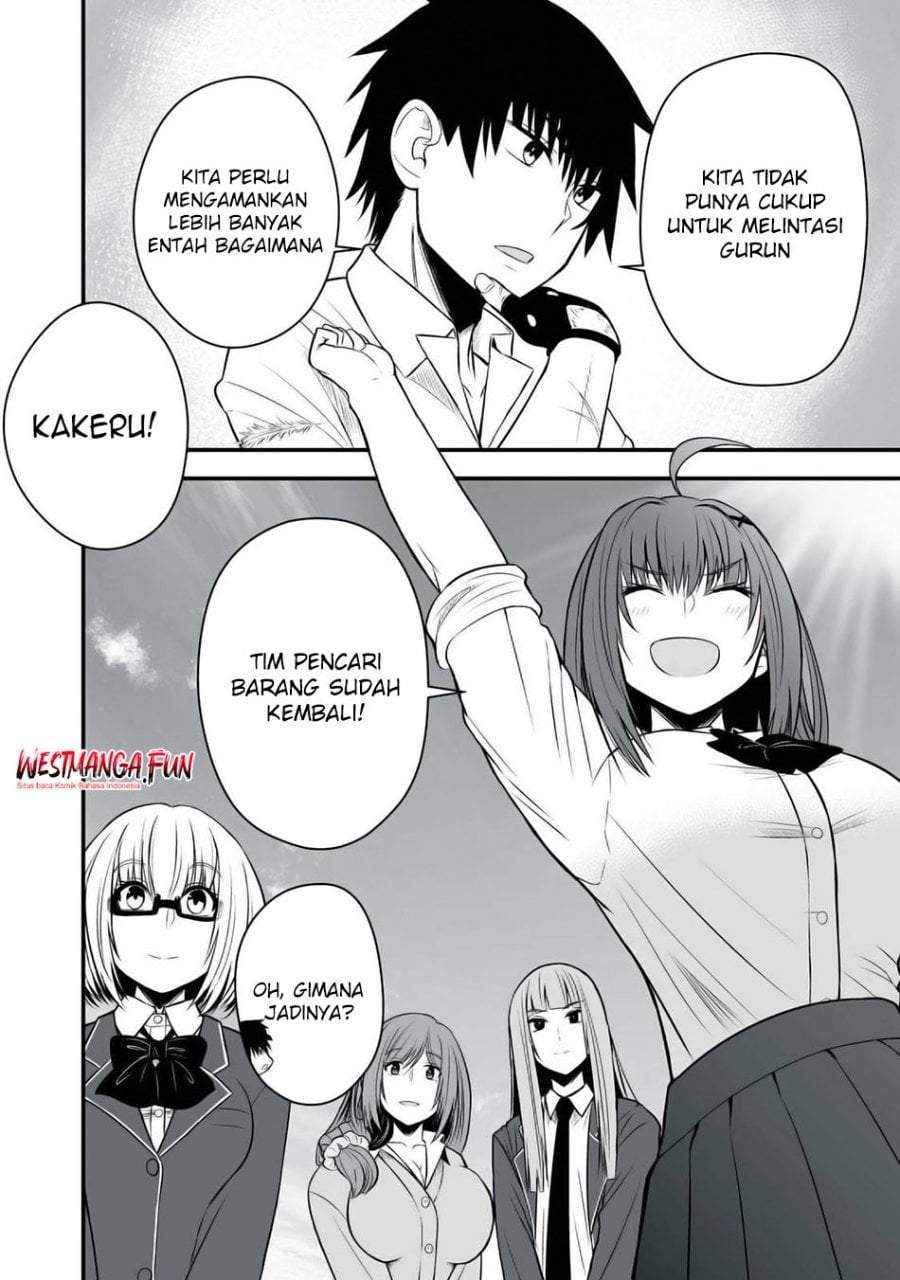 Baca Isekai Rakuraku Survival ~Seizon Skill Tsuwamono no Ore ga Bishoujo Shiri to Kurasu Mujintou Seikatsu~ Chapter 31 Bahasa Indonesia page 12