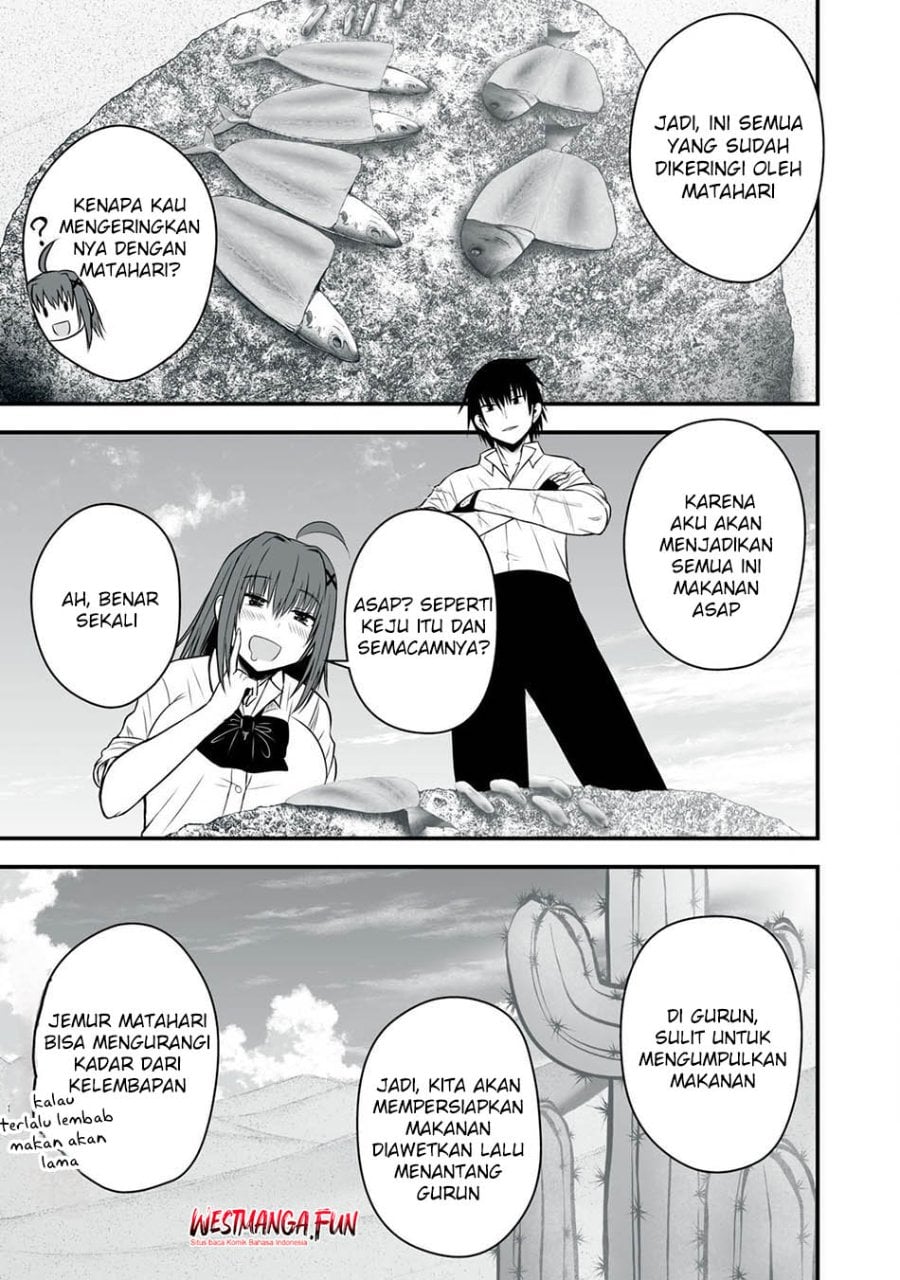 Baca Isekai Rakuraku Survival ~Seizon Skill Tsuwamono no Ore ga Bishoujo Shiri to Kurasu Mujintou Seikatsu~ Chapter 37 Bahasa Indonesia page 18