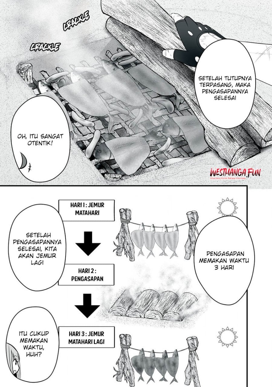 Baca Isekai Rakuraku Survival ~Seizon Skill Tsuwamono no Ore ga Bishoujo Shiri to Kurasu Mujintou Seikatsu~ Chapter 37 Bahasa Indonesia page 22