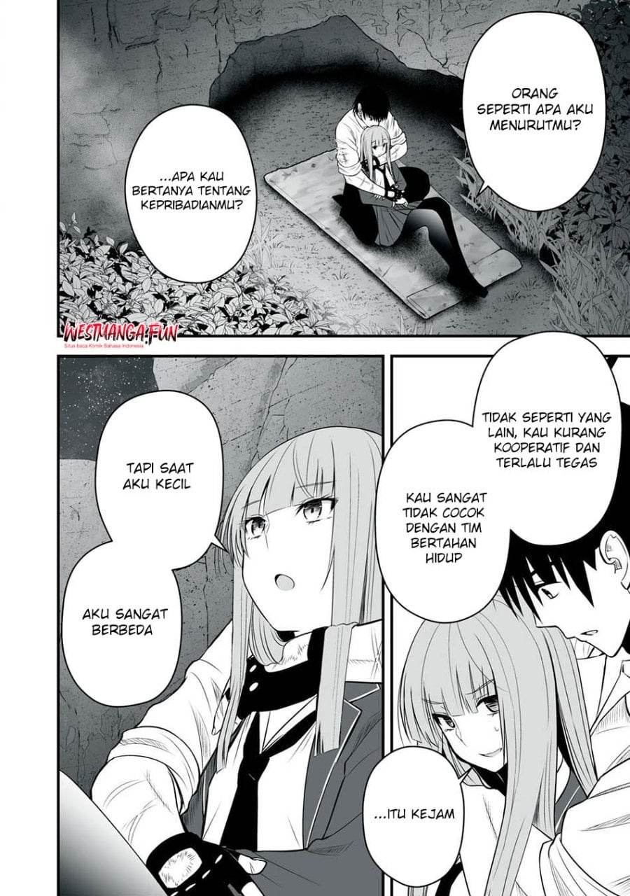 Baca Isekai Rakuraku Survival ~Seizon Skill Tsuwamono no Ore ga Bishoujo Shiri to Kurasu Mujintou Seikatsu~ Chapter 39 Bahasa Indonesia page 32