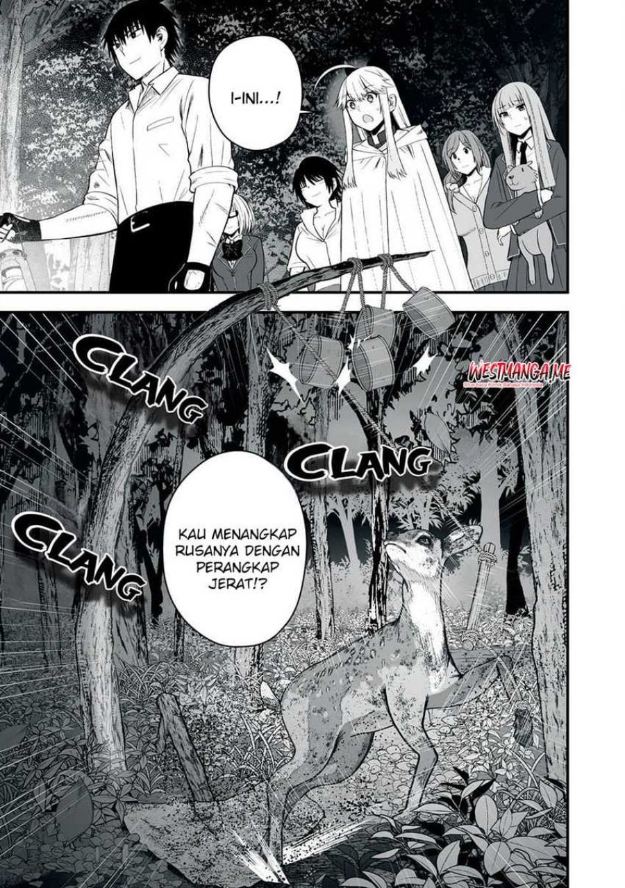 Baca Isekai Rakuraku Survival ~Seizon Skill Tsuwamono no Ore ga Bishoujo Shiri to Kurasu Mujintou Seikatsu~ Chapter 52 Bahasa Indonesia page 38