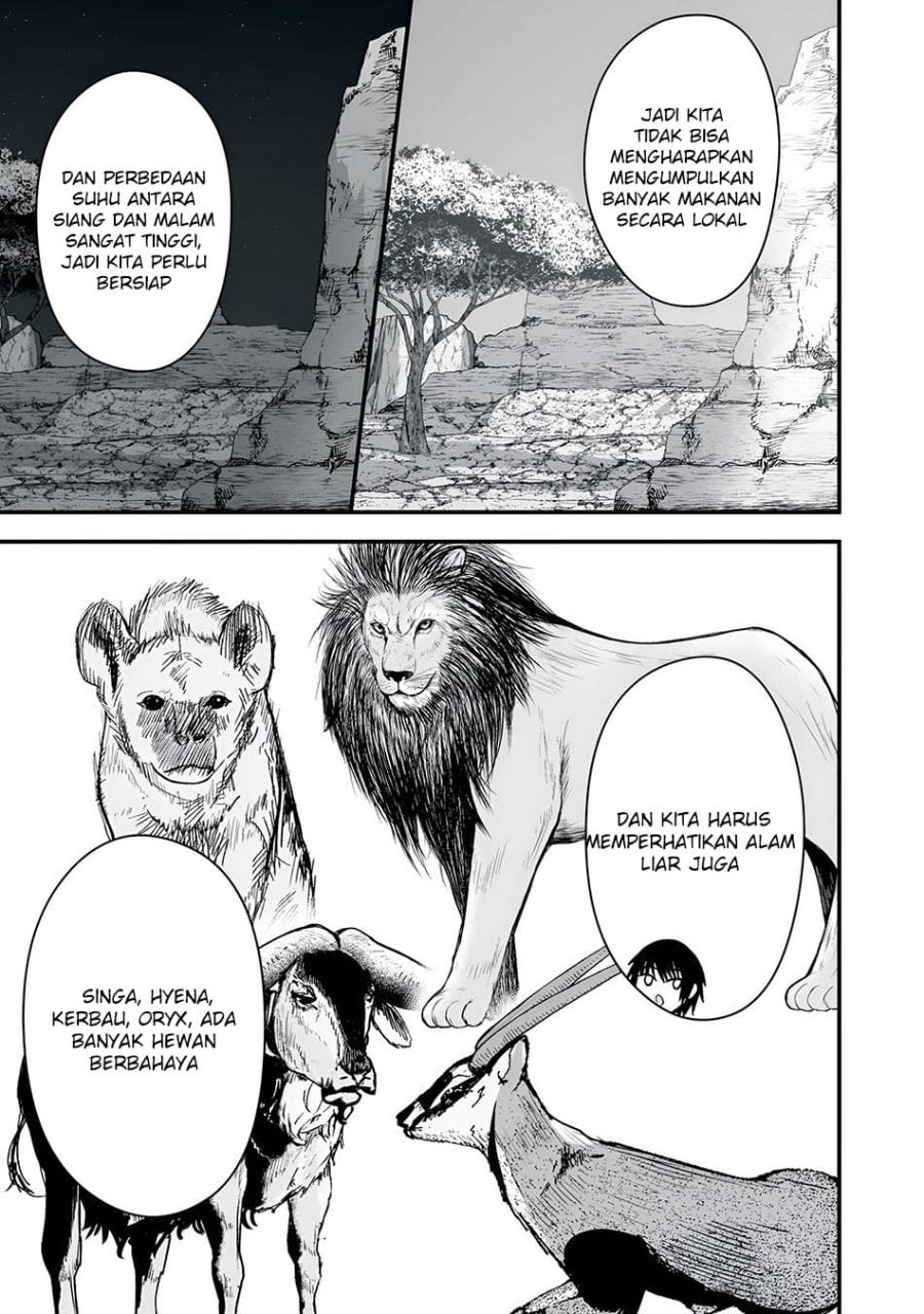 Baca Isekai Rakuraku Survival ~Seizon Skill Tsuwamono no Ore ga Bishoujo Shiri to Kurasu Mujintou Seikatsu~ Chapter 60 Bahasa Indonesia page 46
