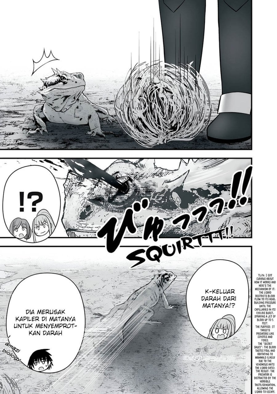 Baca Isekai Rakuraku Survival ~Seizon Skill Tsuwamono no Ore ga Bishoujo Shiri to Kurasu Mujintou Seikatsu~ Chapter 61 Bahasa Indonesia page 50