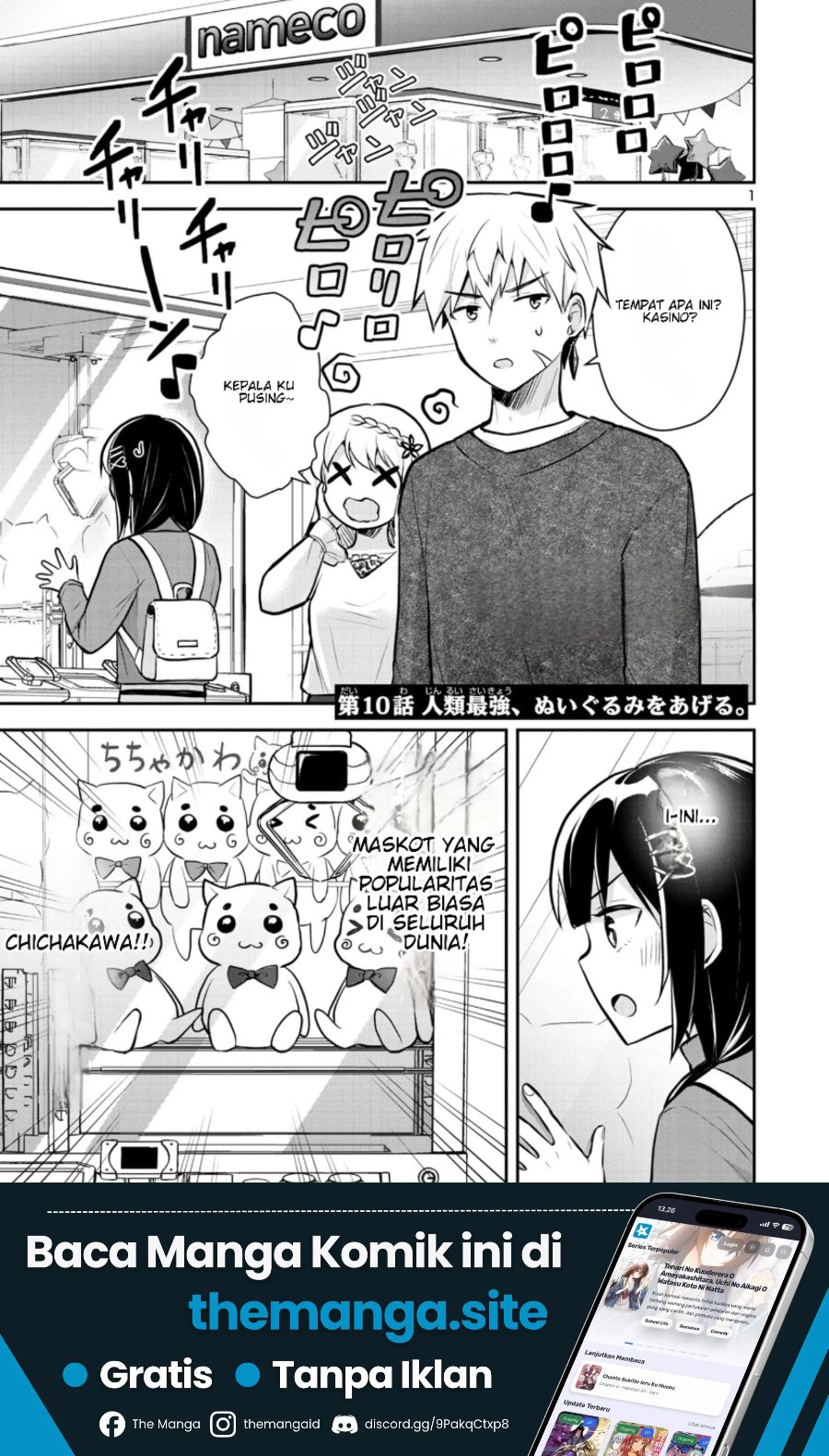 Baca Isekai Saikyou, Nihon de JK to Konkatsu suru Chapter 10 Bahasa Indonesia page 8