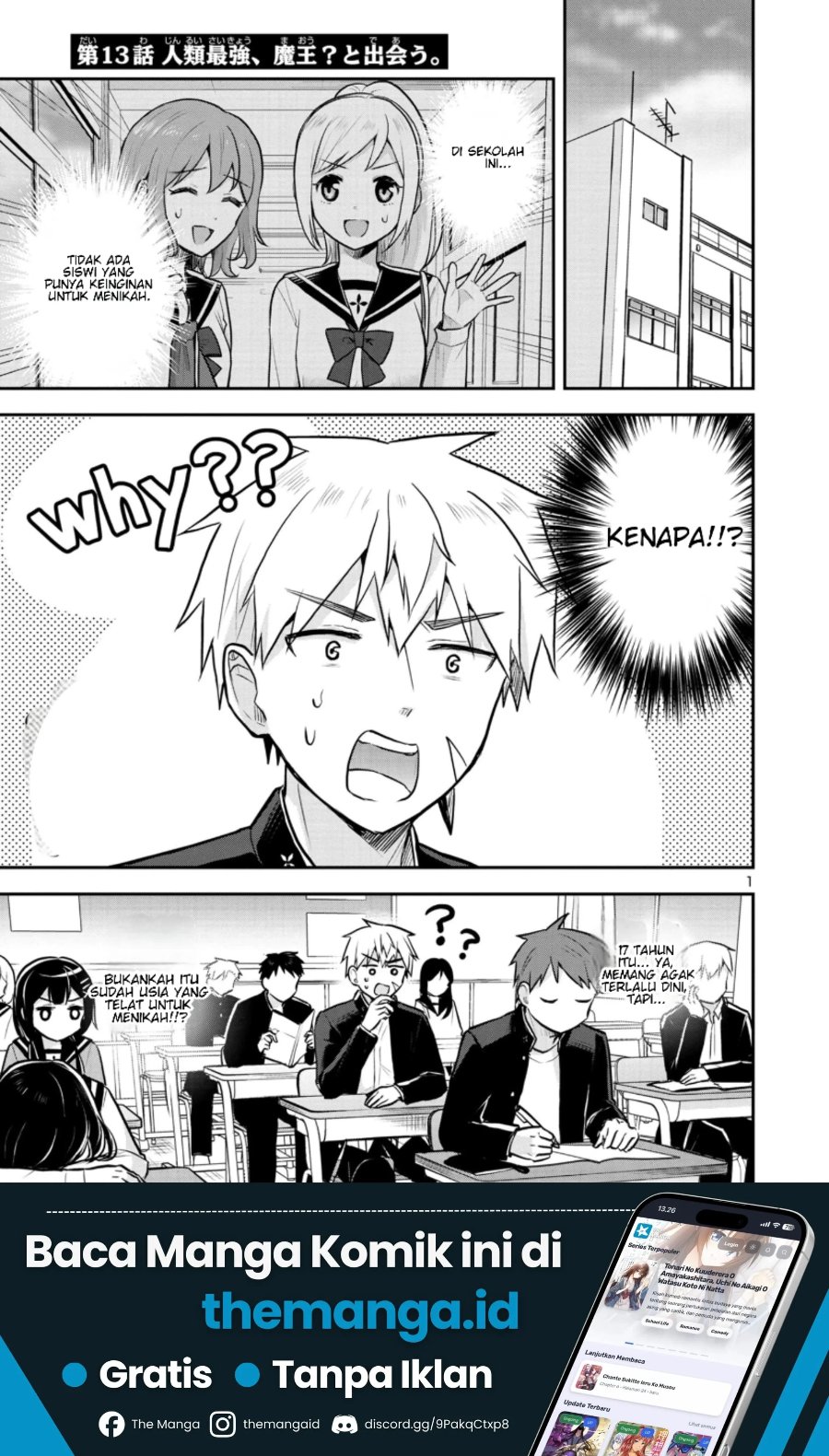 Baca Isekai Saikyou, Nihon de JK to Konkatsu suru Chapter 13 Bahasa Indonesia page 8