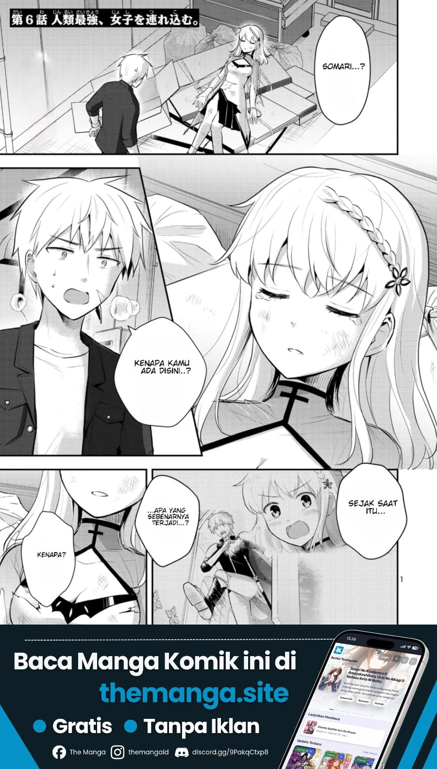 Baca Isekai Saikyou, Nihon de JK to Konkatsu suru - Chapter 6 halaman 2