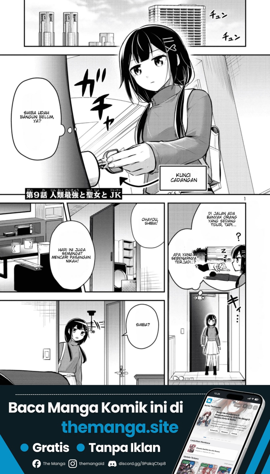 Baca Isekai Saikyou, Nihon de JK to Konkatsu suru Chapter 9 Bahasa Indonesia page 8