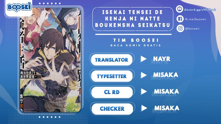 Baca Isekai Tensei de Kenja ni Natte Boukensha Seikatsu - Chapter 1.2 halaman 1