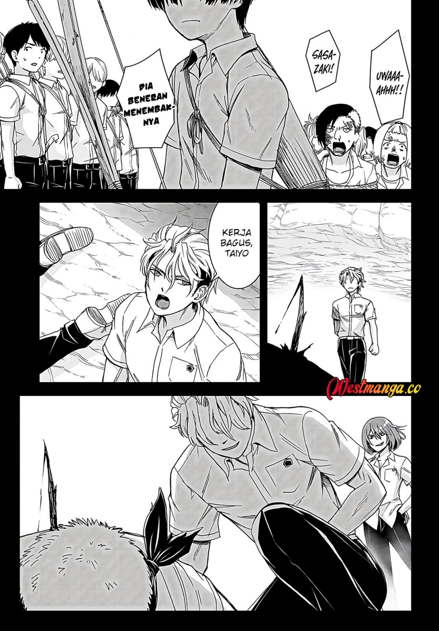 Baca Isekai Yurutto Survival Seikatsu: Gakkou no Minna to Isekai no Mujintou ni Tenishitakedo Ore Dake Rakushou desu - Chapter 38 halaman 13
