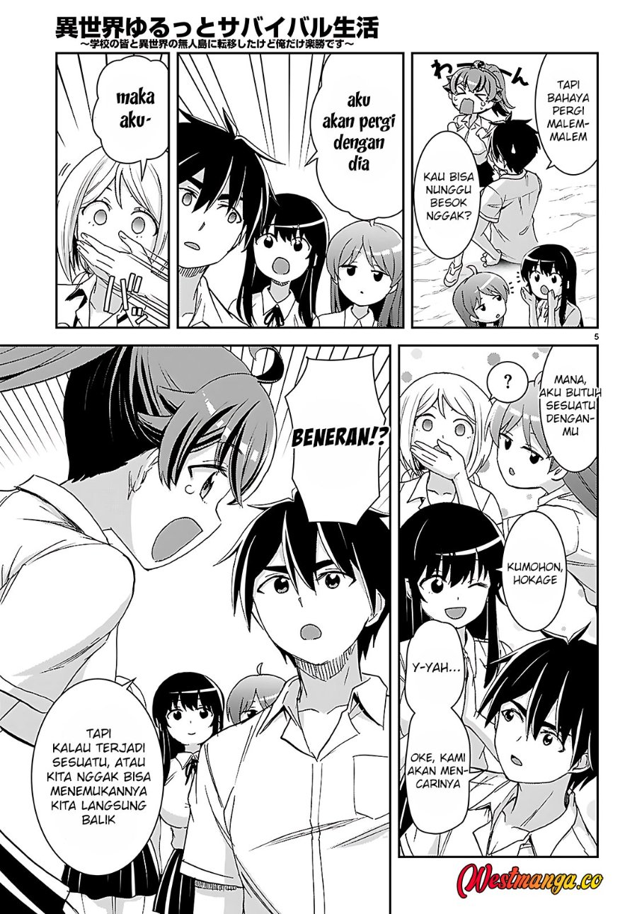 Baca Isekai Yurutto Survival Seikatsu: Gakkou no Minna to Isekai no Mujintou ni Tenishitakedo Ore Dake Rakushou desu - Chapter 39 halaman 7