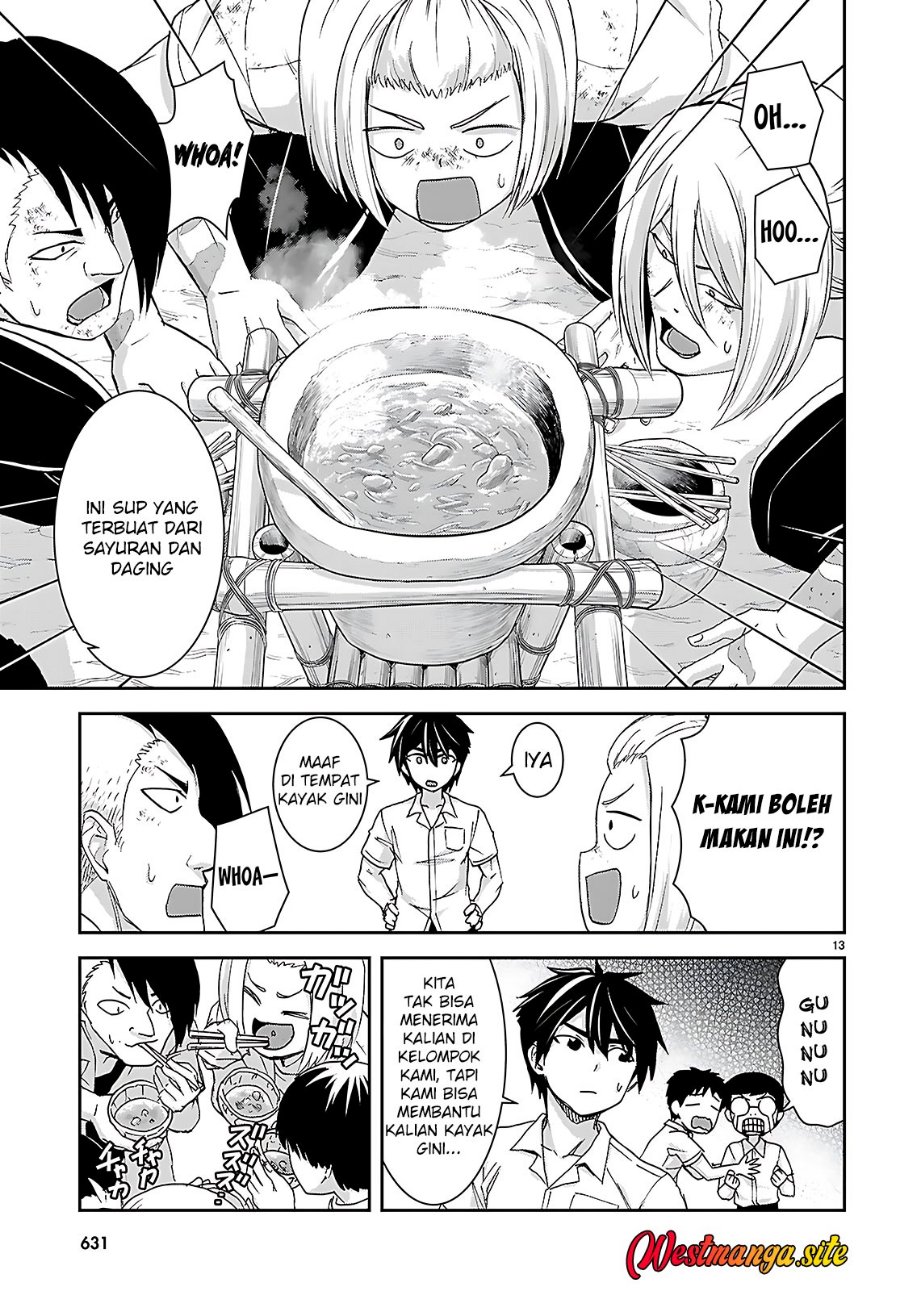 Isekai Yurutto Survival Seikatsu: Gakkou no Minna to Isekai no Mujintou ni Tenishitakedo Ore Dake Rakushou desu Chapter 41 - Page 17