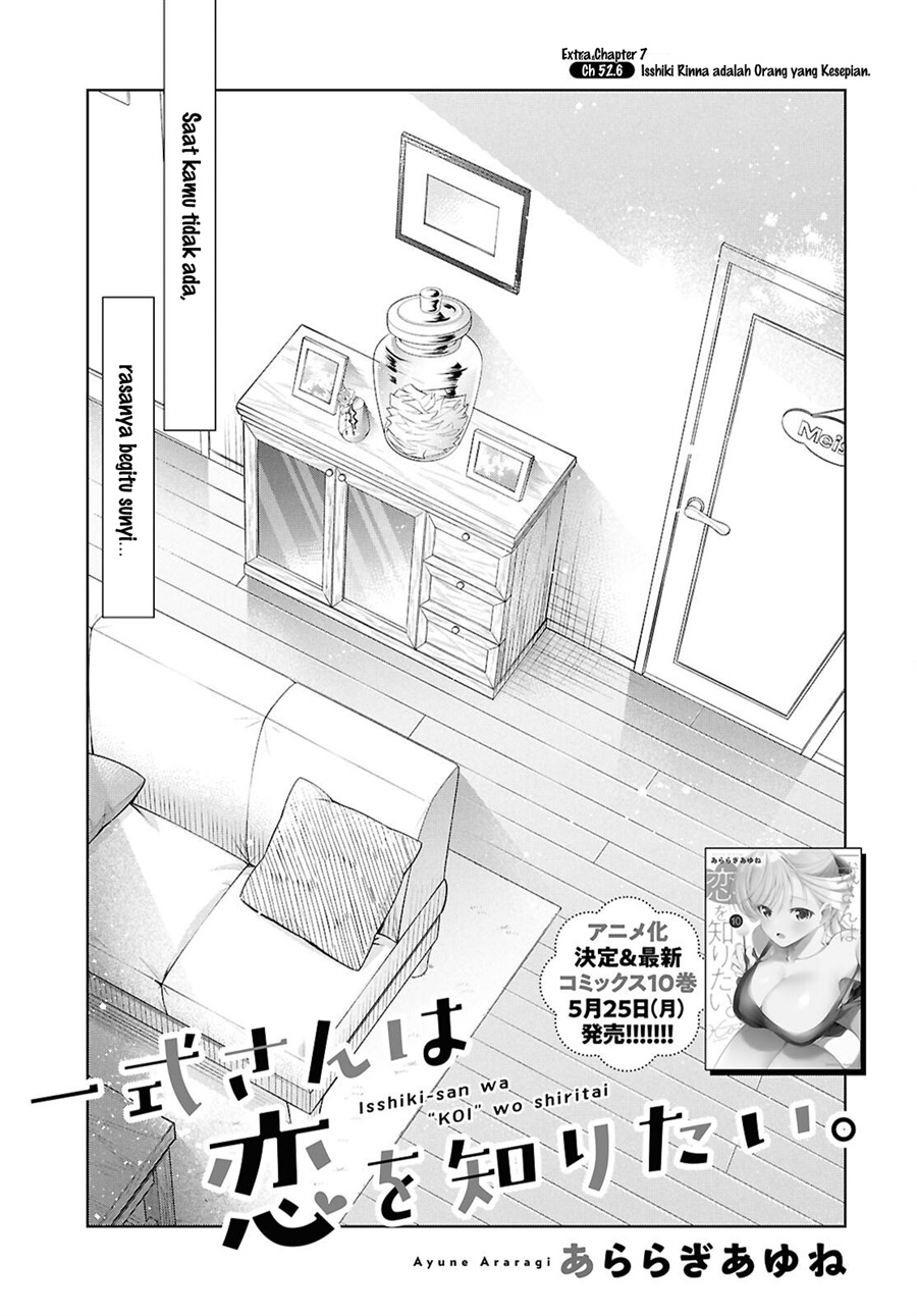 Isshiki-san wa Koi wo shiritai. Chapter 52.6 - Page 2