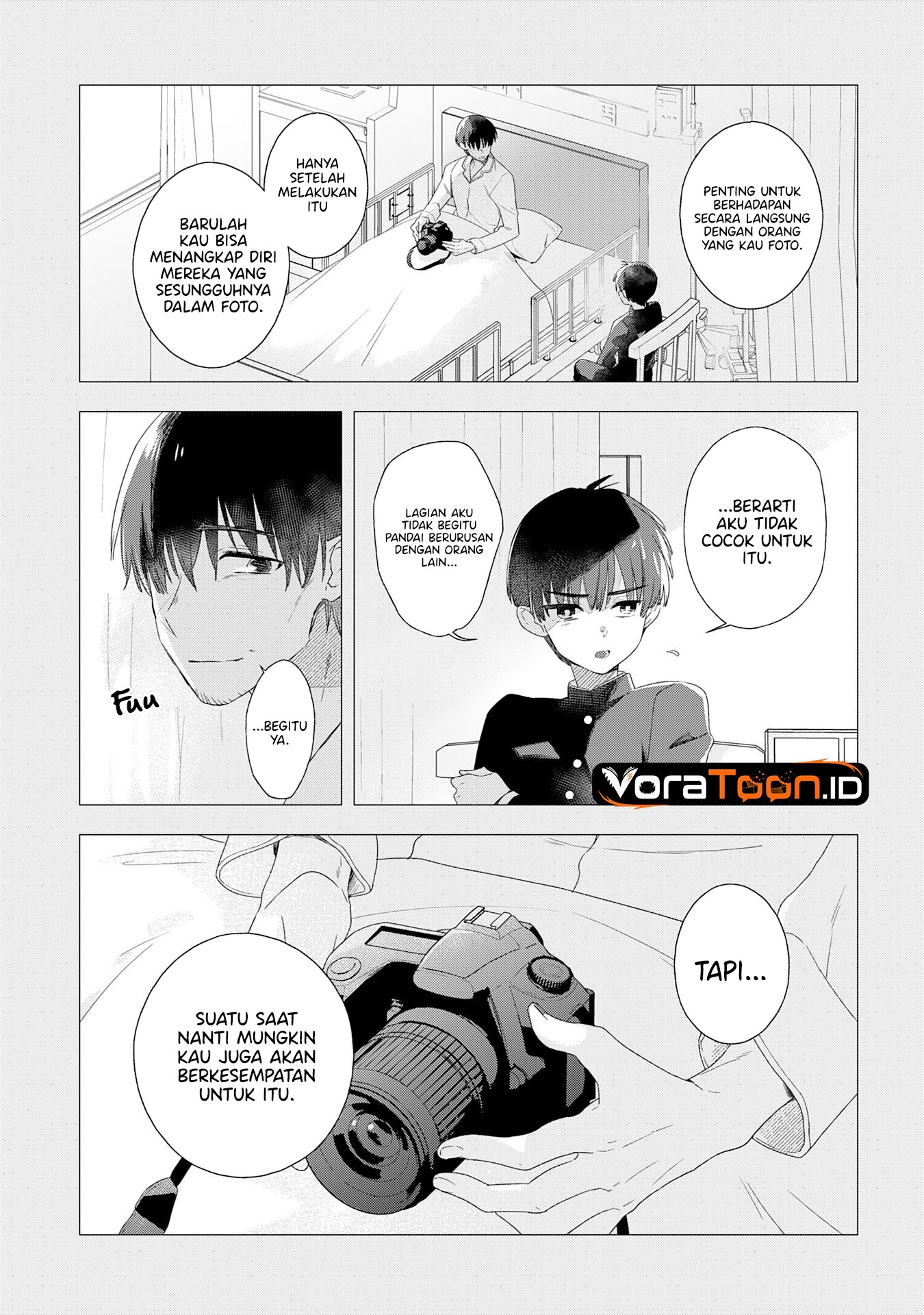 Baca Isshun wo Ikiru Kimi wo, Boku wa Eien ni Wasurenai Chapter 1 Bahasa Indonesia page 32