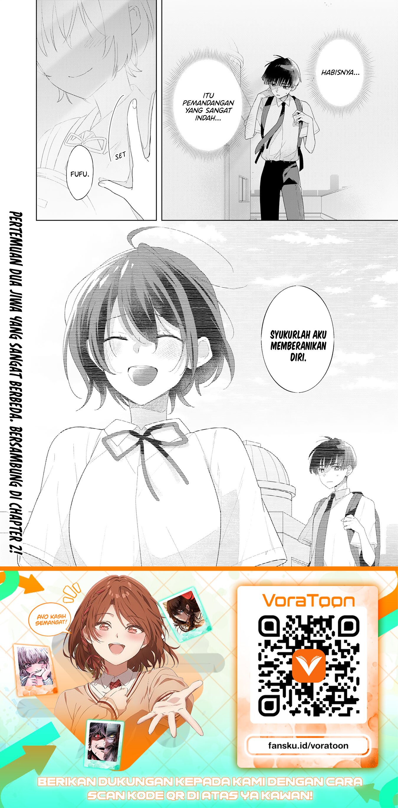 Baca Isshun wo Ikiru Kimi wo, Boku wa Eien ni Wasurenai Chapter 1 Bahasa Indonesia page 84