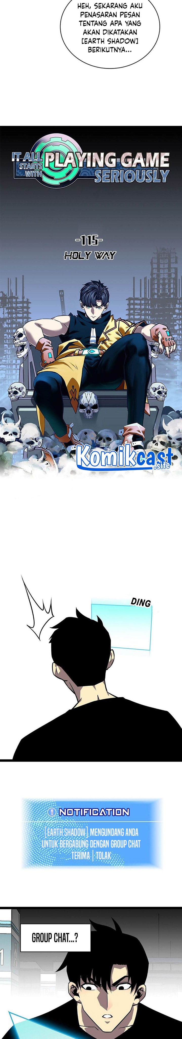 Baca It All Starts With Playing Game Seriously - Chapter 115 halaman 7