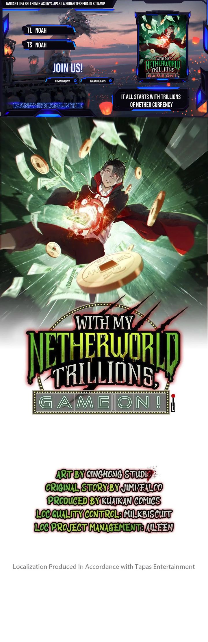 It All Starts With Trillions Of Nether Currency Chapter 255 - Page 1