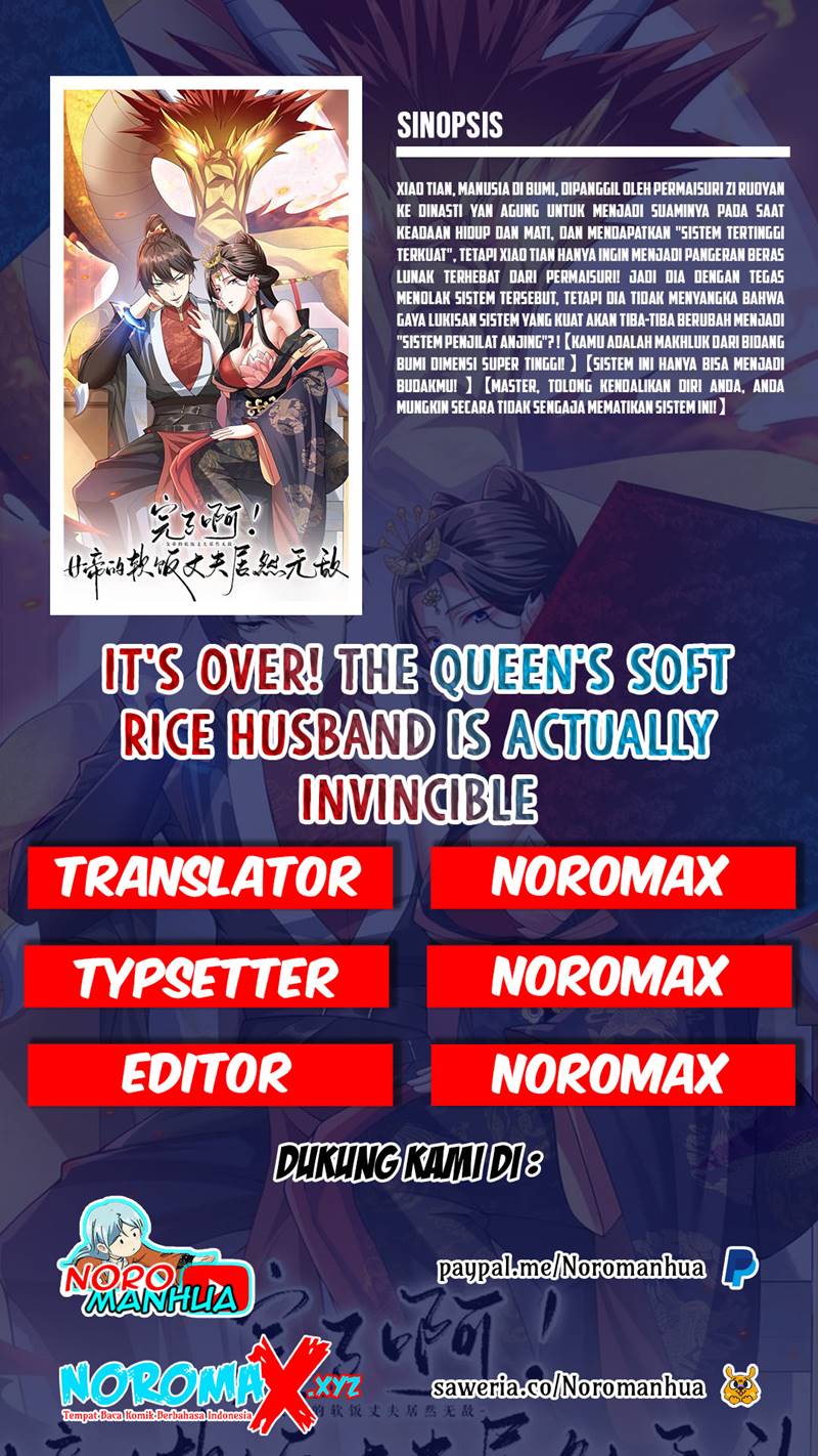 Baca It's Over! The Queen's Soft Rice Husband is Actually Invincible - Chapter 116 halaman 1