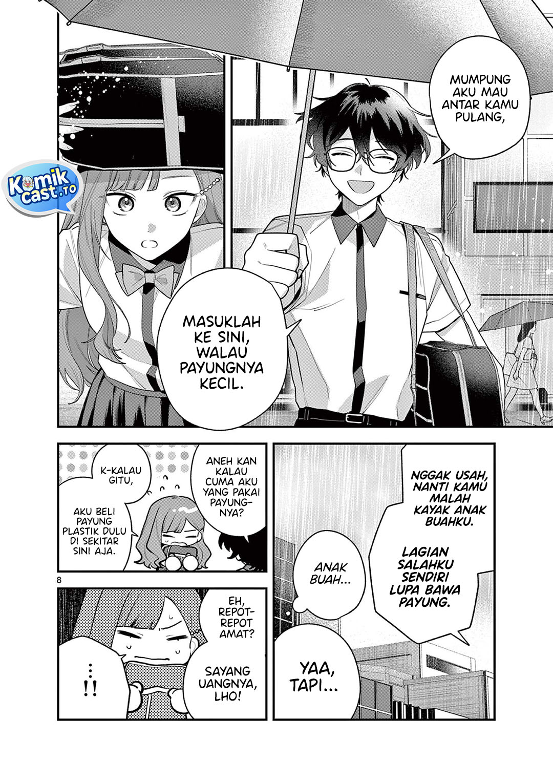 Janome-san wa Hohoemitai! Chapter 7 - Page 9
