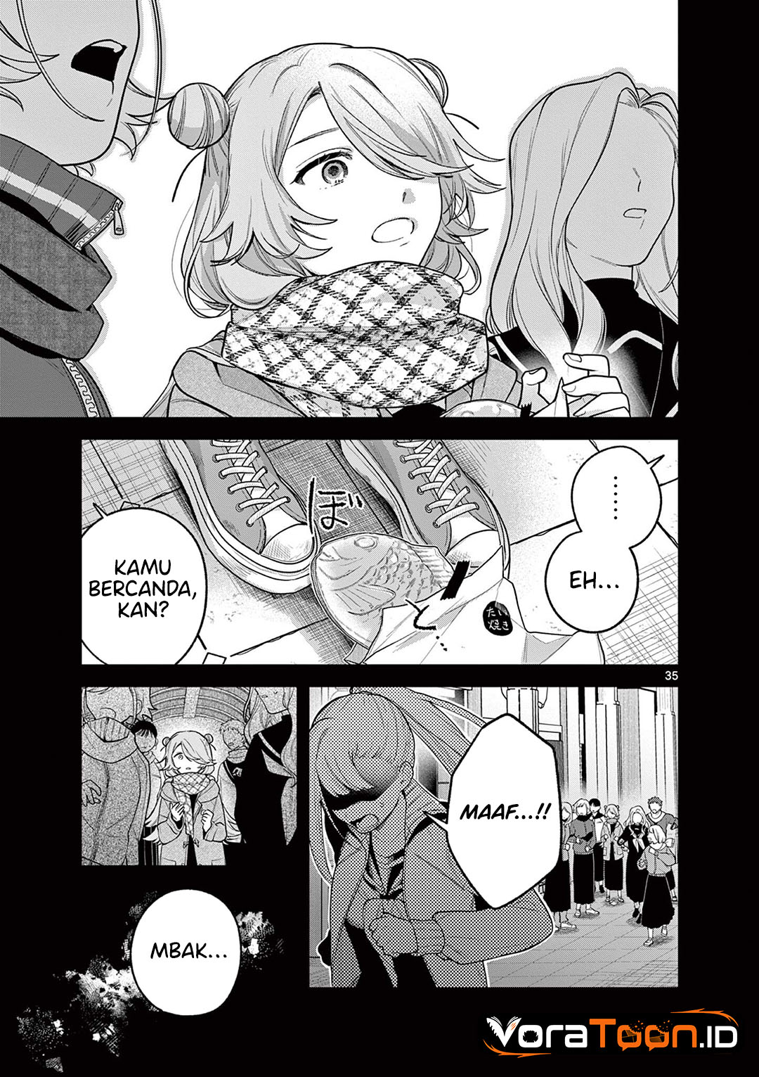 Janome-san wa Hohoemitai! Chapter 9 - Page 36