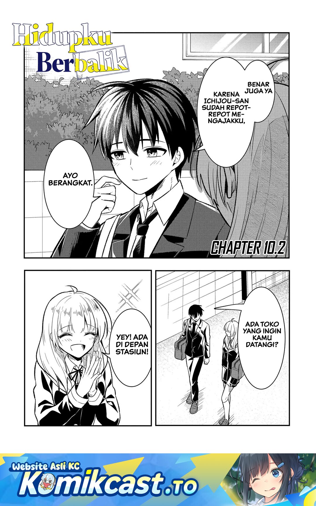 Jinsei Gyakuten Uwaki Sare, Enzai o Kiserareta Ore ga, Gakuen Ichi no Bishoujo ni Natsukareru Chapter 10.2 - Page 2