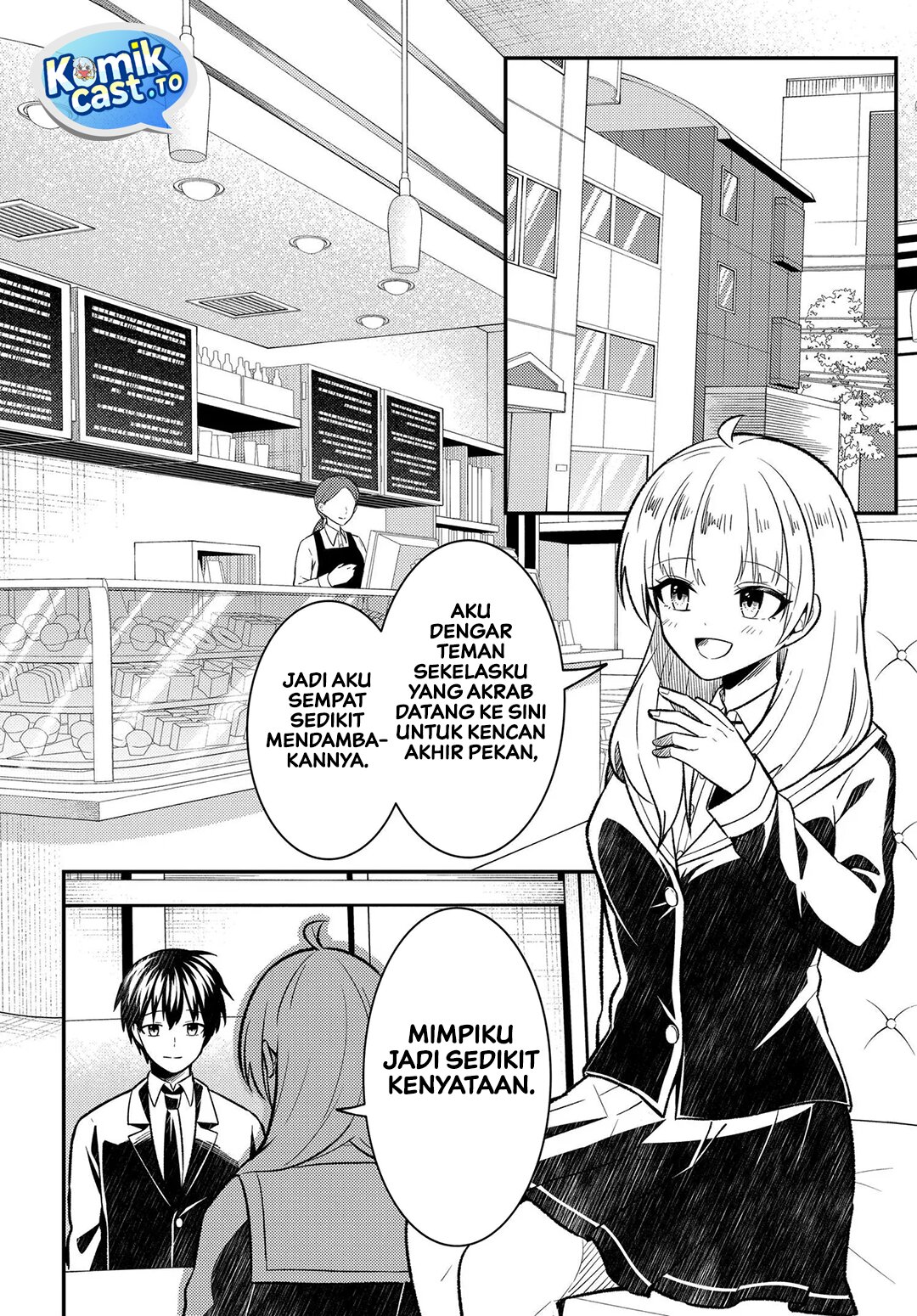 Jinsei Gyakuten Uwaki Sare, Enzai o Kiserareta Ore ga, Gakuen Ichi no Bishoujo ni Natsukareru Chapter 10.2 - Page 3