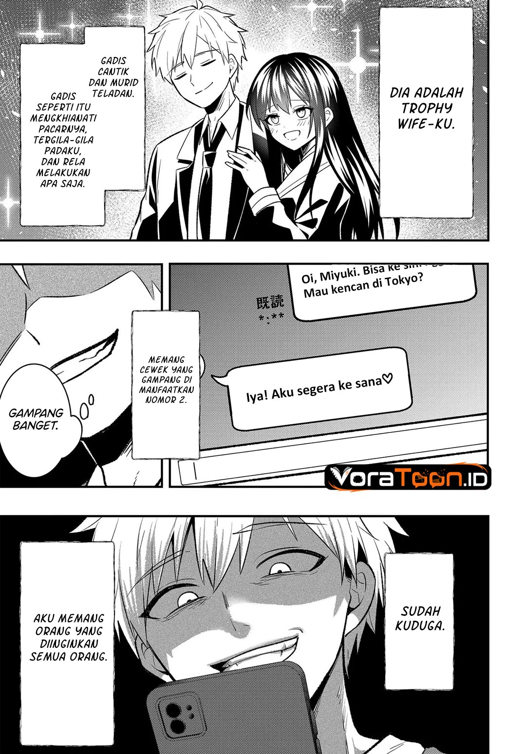 Jinsei Gyakuten Uwaki Sare, Enzai o Kiserareta Ore ga, Gakuen Ichi no Bishoujo ni Natsukareru Chapter 11.2 - Page 20