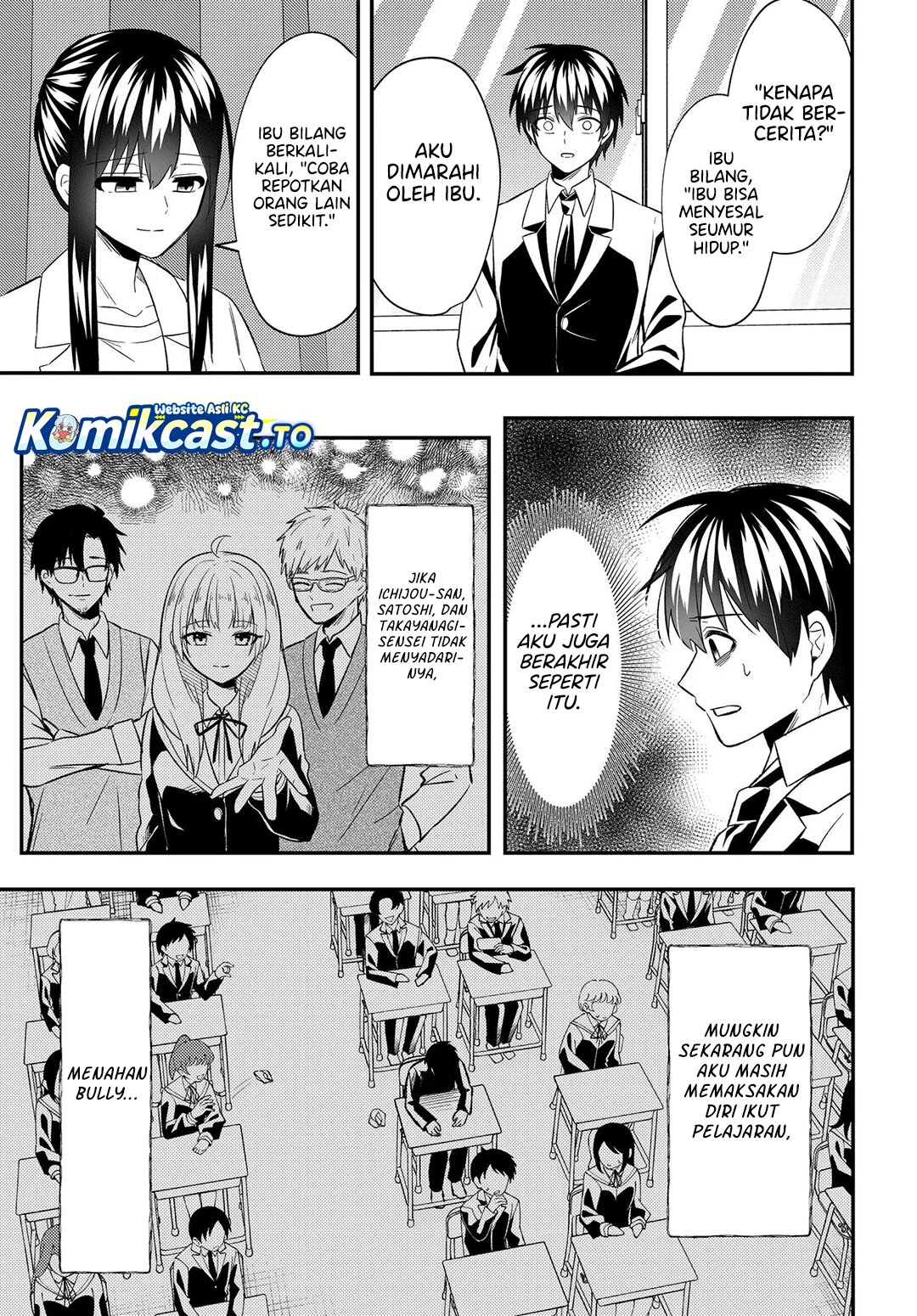 Baca Jinsei Gyakuten Uwaki Sare, Enzai o Kiserareta Ore ga, Gakuen Ichi no Bishoujo ni Natsukareru Chapter 8.1 Bahasa Indonesia page 32
