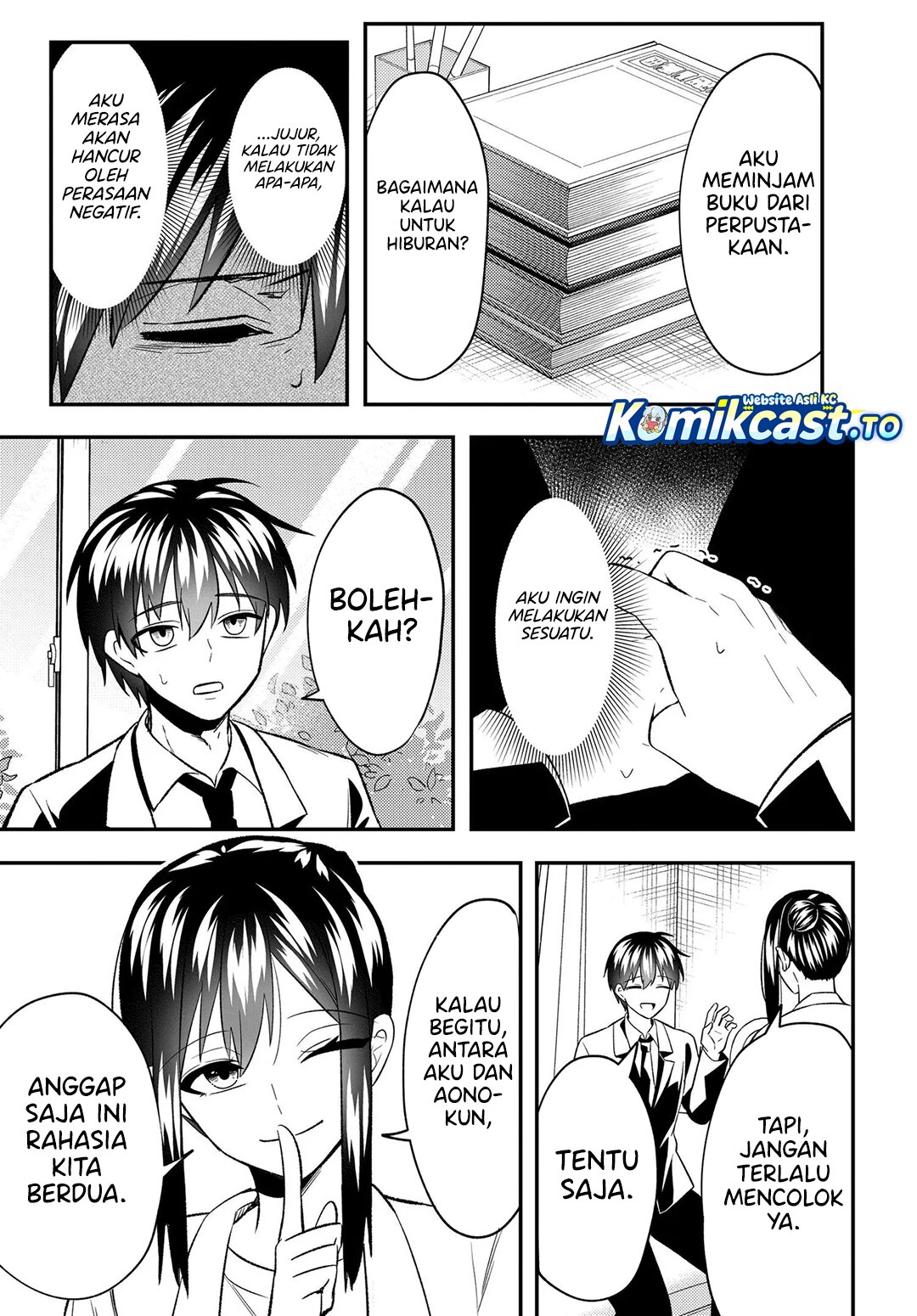 Baca Jinsei Gyakuten Uwaki Sare, Enzai o Kiserareta Ore ga, Gakuen Ichi no Bishoujo ni Natsukareru Chapter 8.1 Bahasa Indonesia page 12
