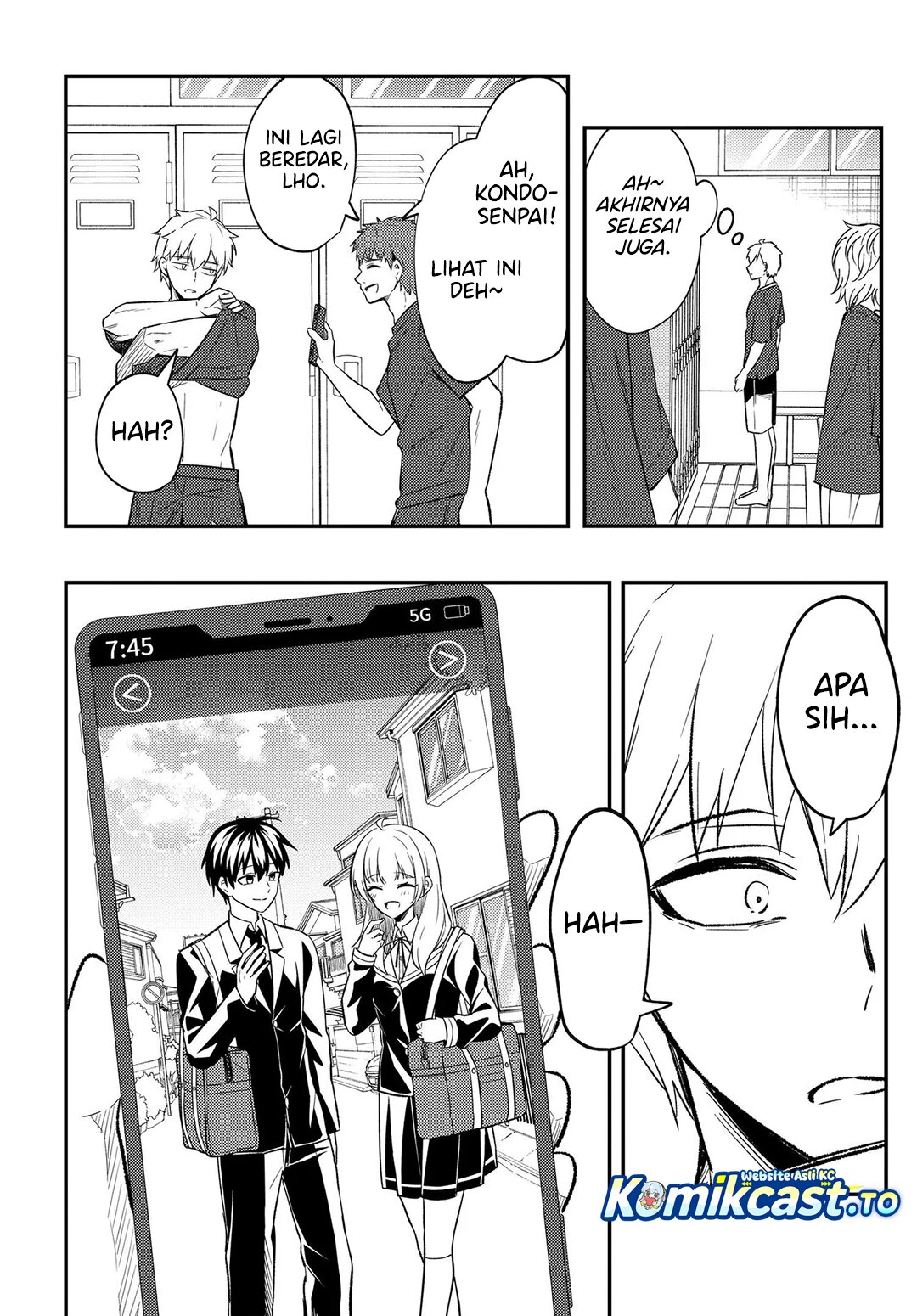 Baca Jinsei Gyakuten Uwaki Sare, Enzai o Kiserareta Ore ga, Gakuen Ichi no Bishoujo ni Natsukareru Chapter 8.3 Bahasa Indonesia page 24