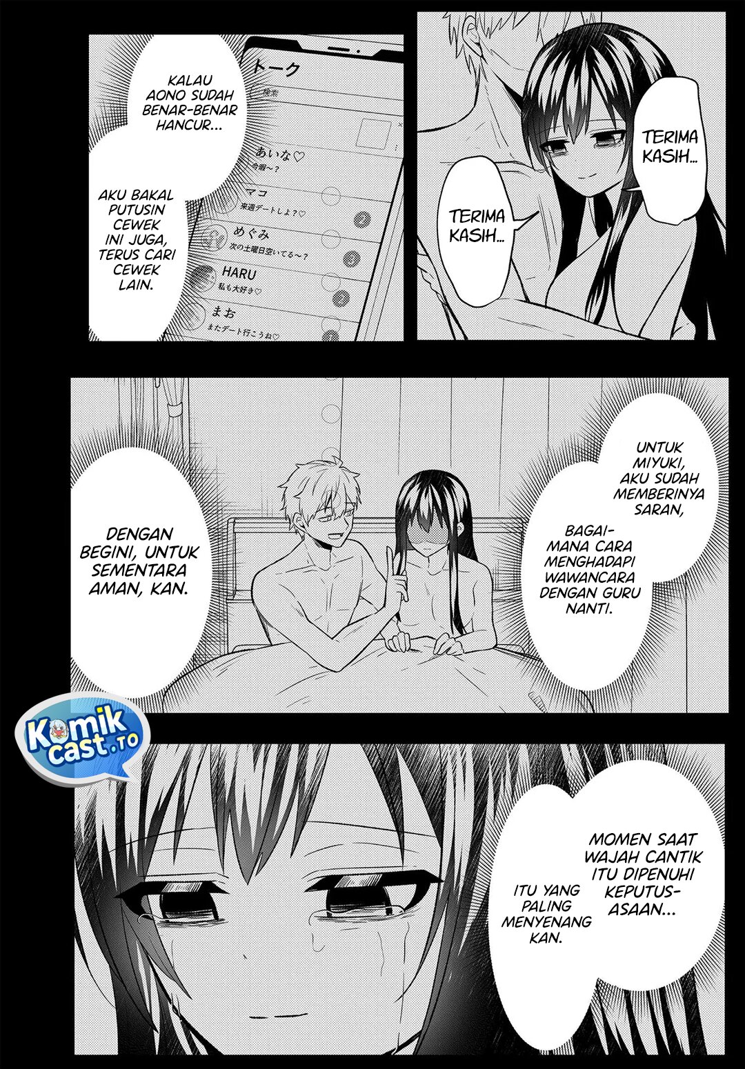 Baca Jinsei Gyakuten Uwaki Sare, Enzai o Kiserareta Ore ga, Gakuen Ichi no Bishoujo ni Natsukareru Chapter 8.3 Bahasa Indonesia page 20