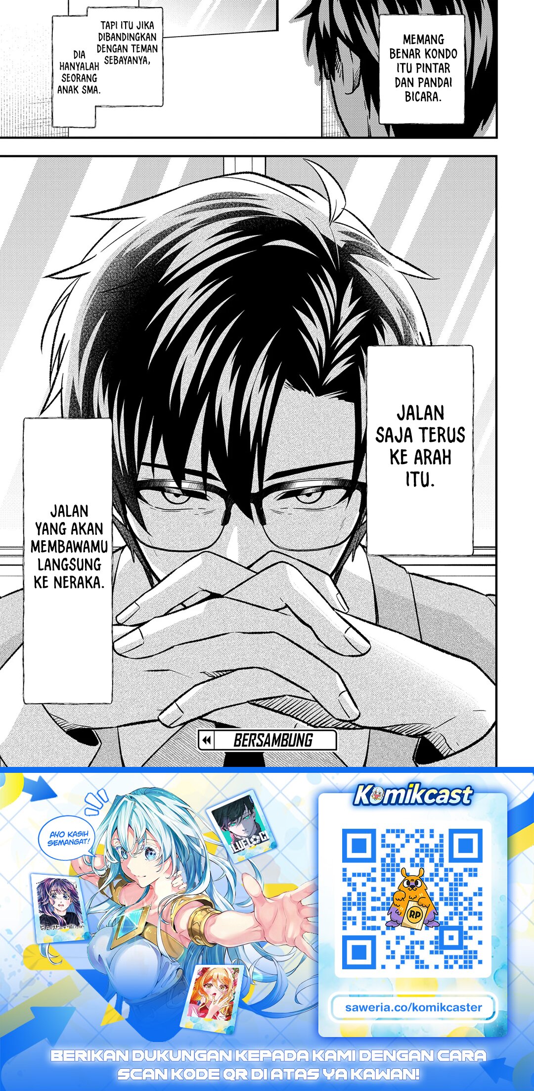 Baca Jinsei Gyakuten Uwaki Sare, Enzai o Kiserareta Ore ga, Gakuen Ichi no Bishoujo ni Natsukareru Chapter 9.2 Bahasa Indonesia page 32