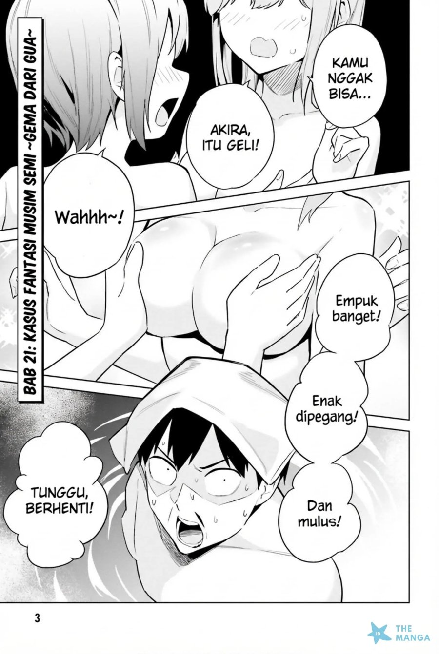 Baca Jitsu wa Gimai (Imouto) deshita. ~Saikin de Kitagiri no Otouto no Kyorikan ga Yatara Chikaiwake~ - Chapter 21 halaman 2