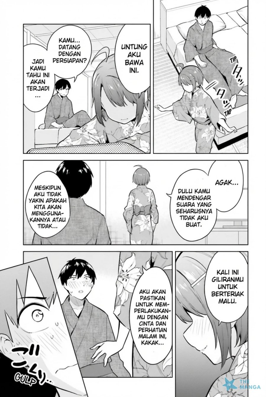 Baca Jitsu wa Gimai (Imouto) deshita. ~Saikin de Kitagiri no Otouto no Kyorikan ga Yatara Chikaiwake~ - Chapter 21 halaman 28