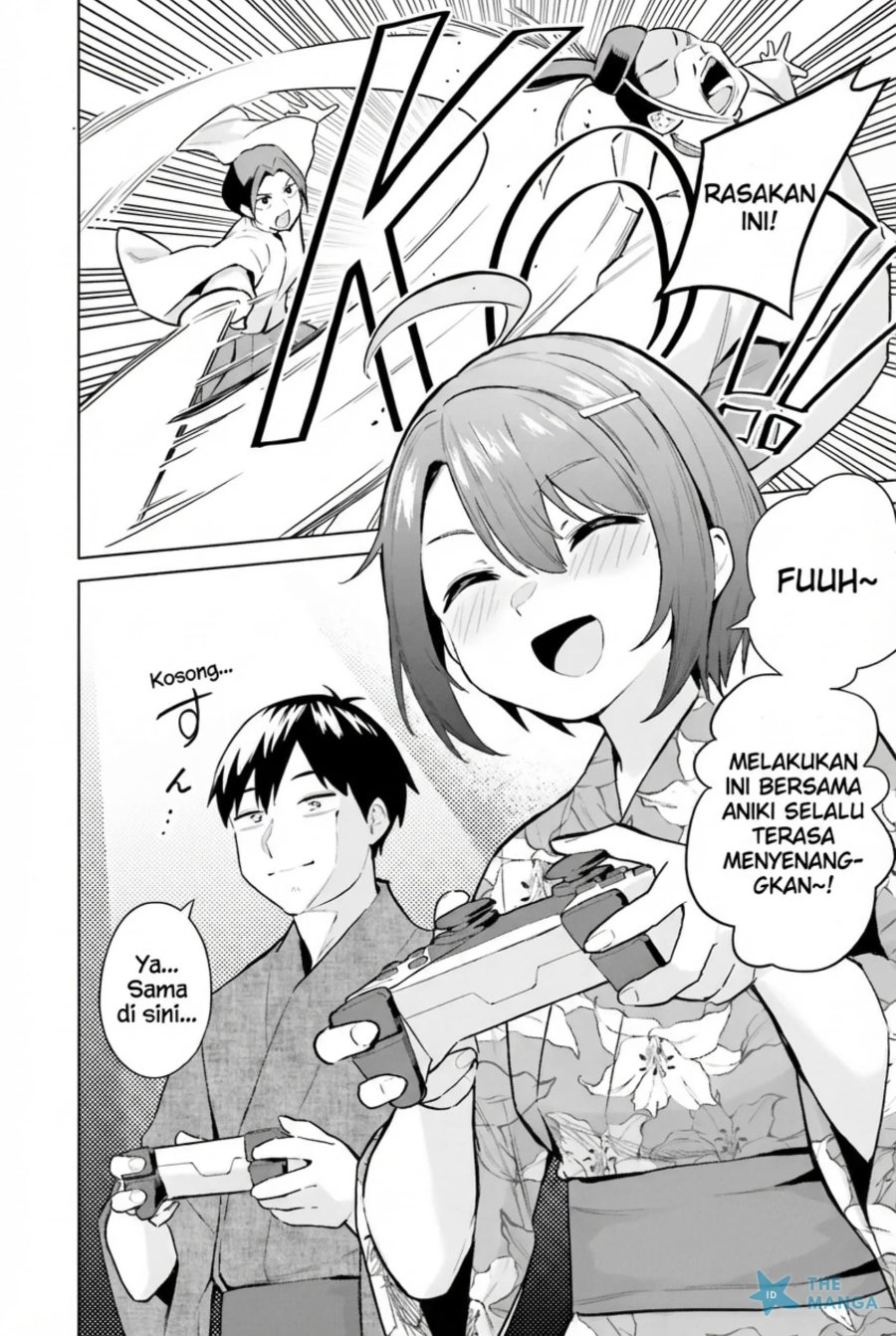 Baca Jitsu wa Gimai (Imouto) deshita. ~Saikin de Kitagiri no Otouto no Kyorikan ga Yatara Chikaiwake~ - Chapter 21 halaman 29