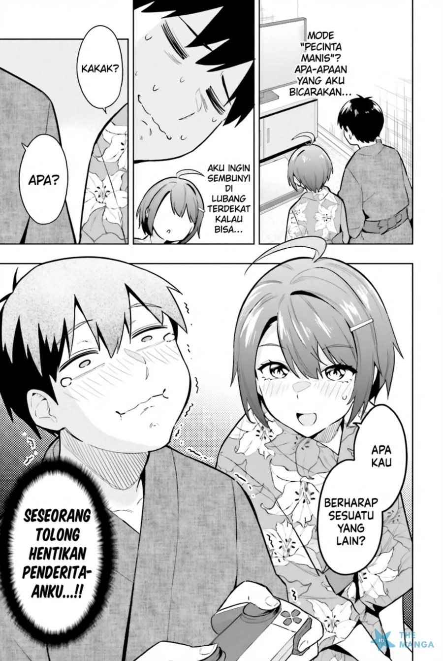 Baca Jitsu wa Gimai (Imouto) deshita. ~Saikin de Kitagiri no Otouto no Kyorikan ga Yatara Chikaiwake~ - Chapter 21 halaman 30