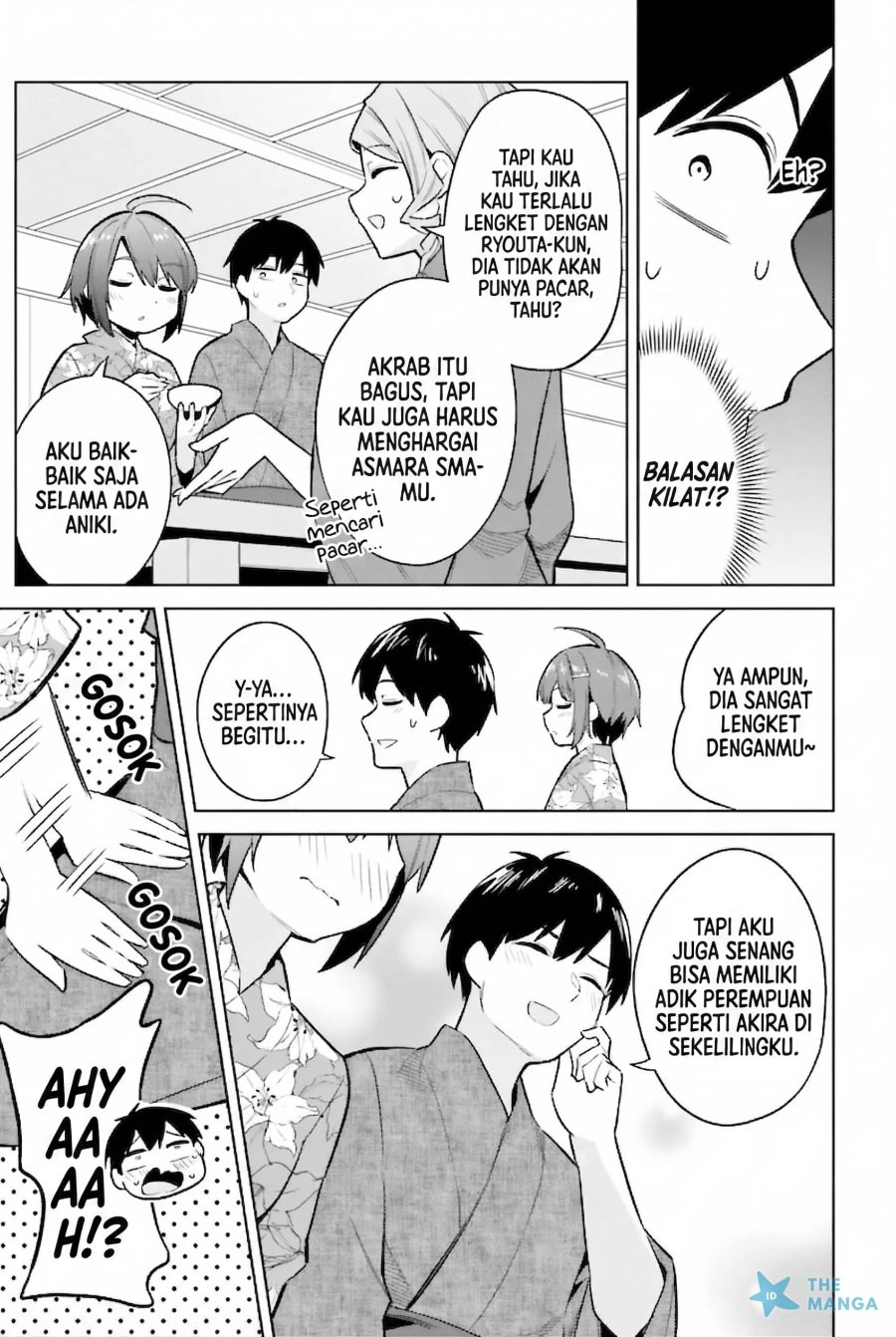 Baca Jitsu wa Gimai (Imouto) deshita. ~Saikin de Kitagiri no Otouto no Kyorikan ga Yatara Chikaiwake~ - Chapter 22 halaman 12