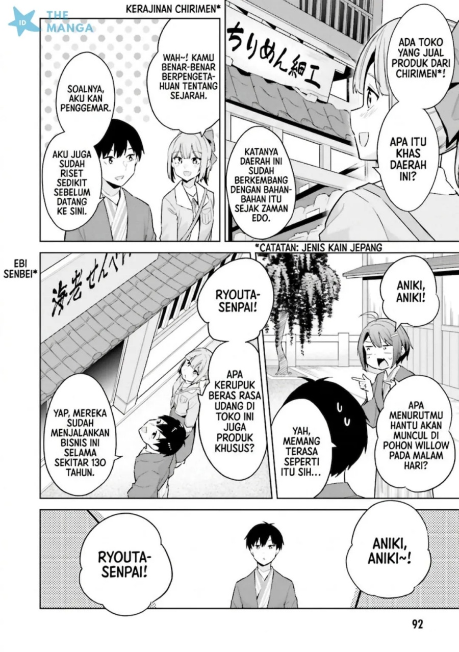 Baca Jitsu wa Gimai (Imouto) deshita. ~Saikin de Kitagiri no Otouto no Kyorikan ga Yatara Chikaiwake~ - Chapter 23 halaman 54
