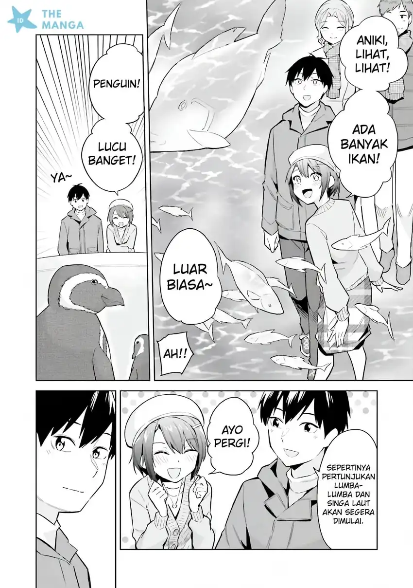 Baca Jitsu wa Gimai (Imouto) deshita. ~Saikin de Kitagiri no Otouto no Kyorikan ga Yatara Chikaiwake~ - Chapter 24 halaman 17