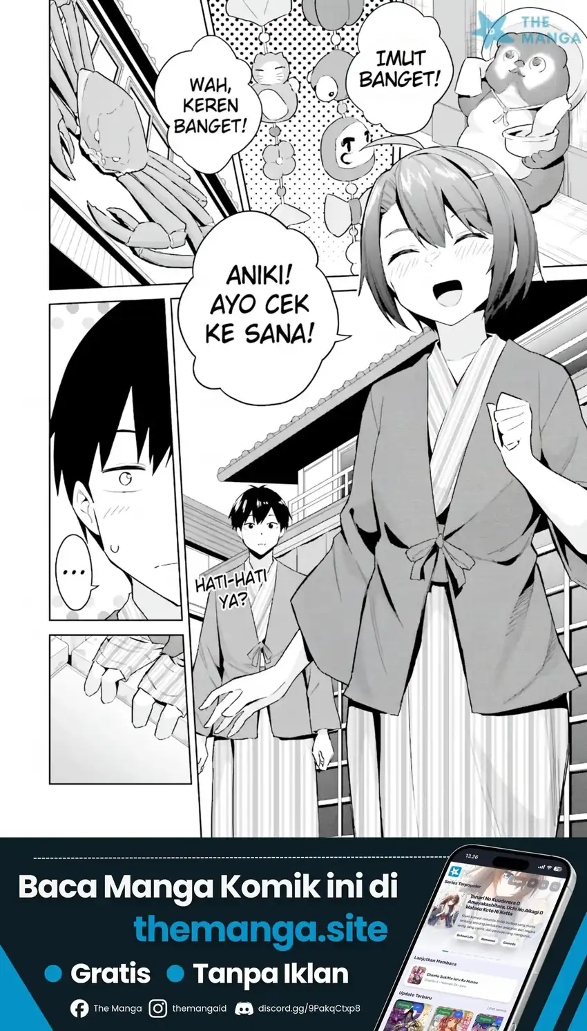 Baca Jitsu wa Gimai (Imouto) deshita. ~Saikin de Kitagiri no Otouto no Kyorikan ga Yatara Chikaiwake~ - Chapter 24 halaman 3
