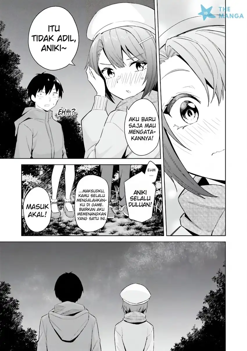 Baca Jitsu wa Gimai (Imouto) deshita. ~Saikin de Kitagiri no Otouto no Kyorikan ga Yatara Chikaiwake~ - Chapter 24 halaman 52
