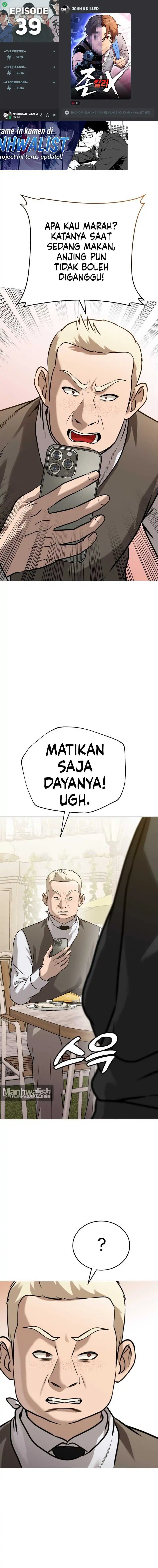 Baca John X Killer - Chapter 39 halaman 1