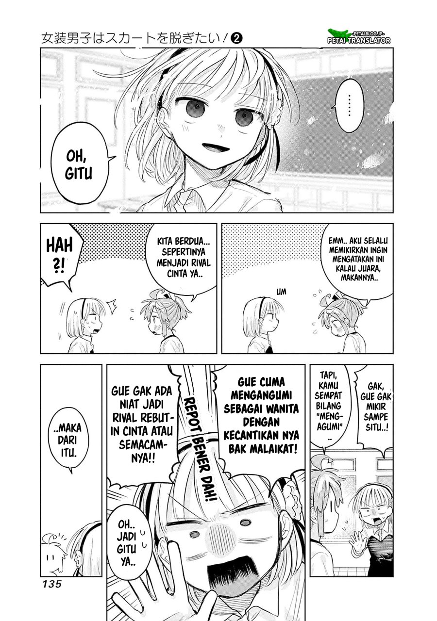 Baca Josou Danshi wa Skirt o Nugitai! - Chapter 11 halaman 25