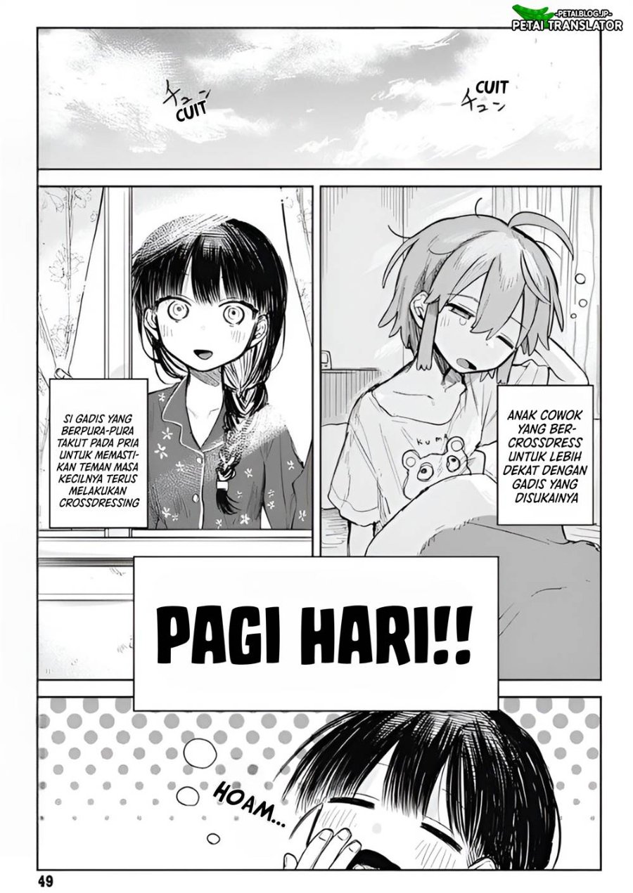 Baca Josou Danshi wa Skirt o Nugitai! - Chapter 2 halaman 2