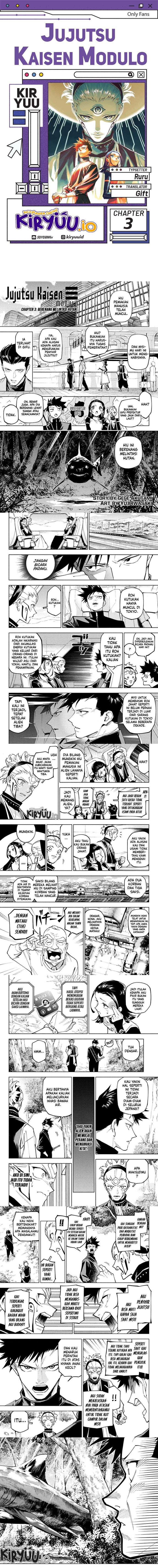 Baca Jujutsu Kaisen Modulo - Chapter 3 halaman 1
