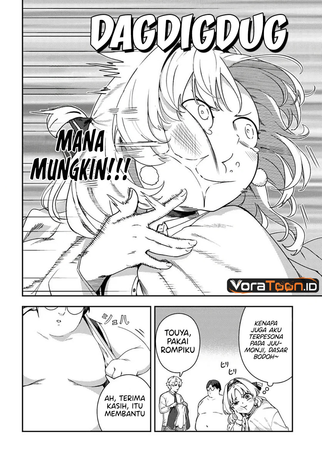 Baca Juumonji-kun Shika Mienai!! Chapter 2 Bahasa Indonesia page 42