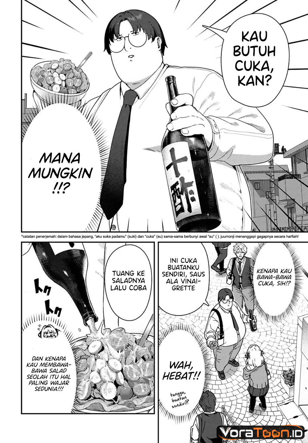 Baca Juumonji-kun Shika Mienai!! Chapter 2 Bahasa Indonesia page 10