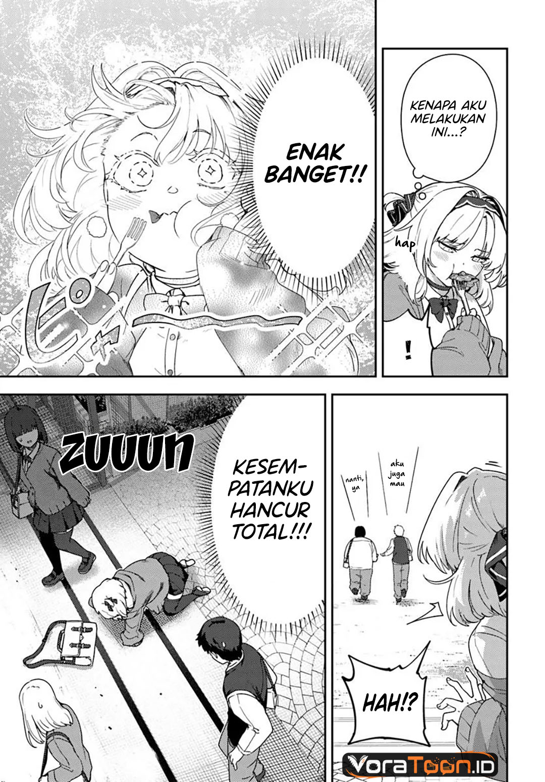 Baca Juumonji-kun Shika Mienai!! Chapter 2 Bahasa Indonesia page 12