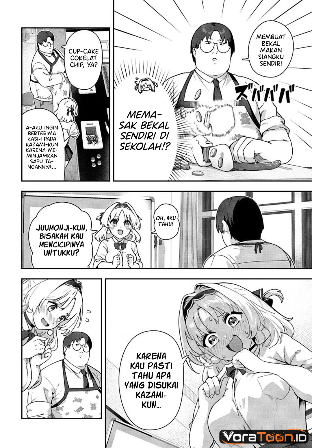 Baca Juumonji-kun Shika Mienai!! Chapter 2 Bahasa Indonesia page 18