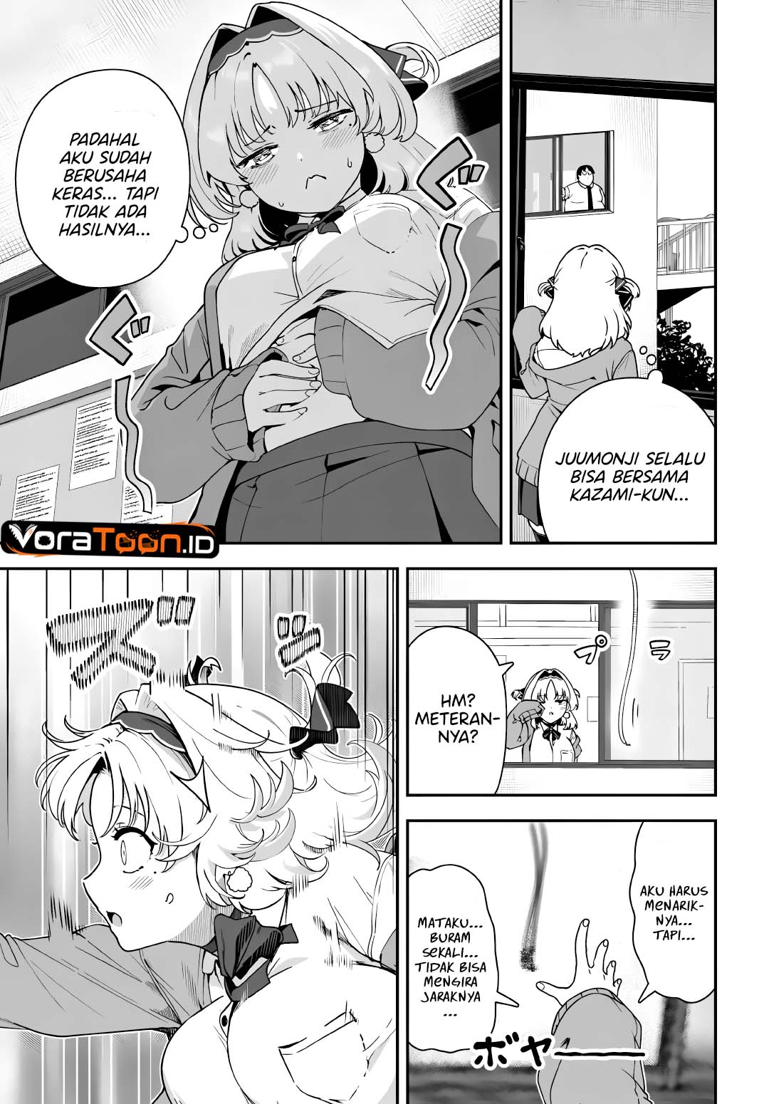 Baca Juumonji-kun Shika Mienai!! Chapter 4 Bahasa Indonesia page 24