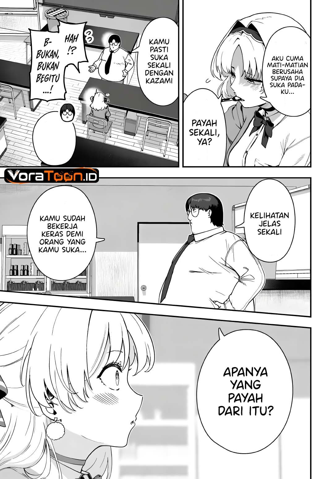 Baca Juumonji-kun Shika Mienai!! Chapter 4 Bahasa Indonesia page 44
